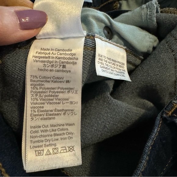 J Crew High Rise Vintage Straight Jean Size 27 - Picture 8 of 9